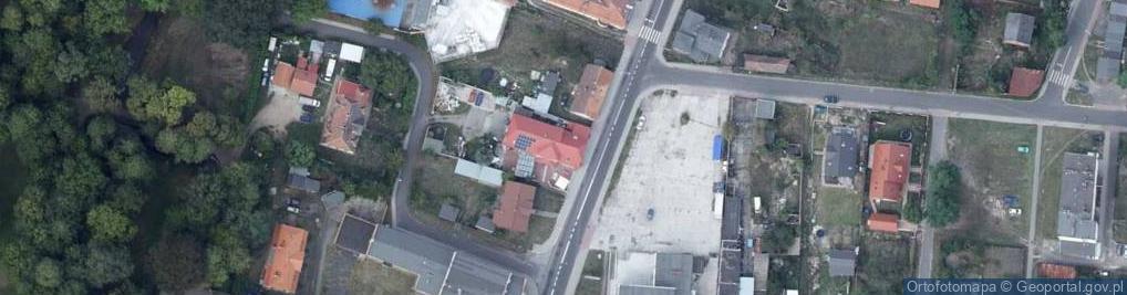 Zdjęcie satelitarne Gościniec "Pod Czarnym Orłem"