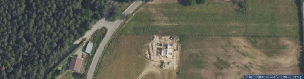 Zdjęcie satelitarne Gościniec pod Różą