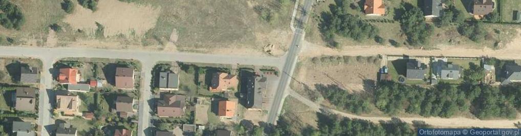 Zdjęcie satelitarne Gospoda Bazyliszek