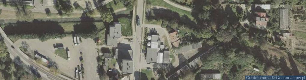 Zdjęcie satelitarne Gospoda Rajdowa