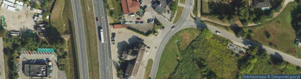 Zdjęcie satelitarne Gospoda Sajmino