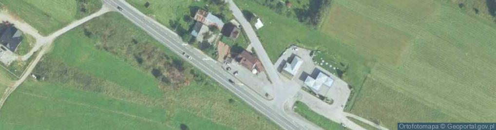 Zdjęcie satelitarne Gospoda u Harnaśa