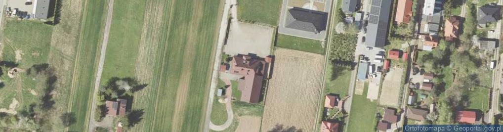 Zdjęcie satelitarne Gospoda Wiejska