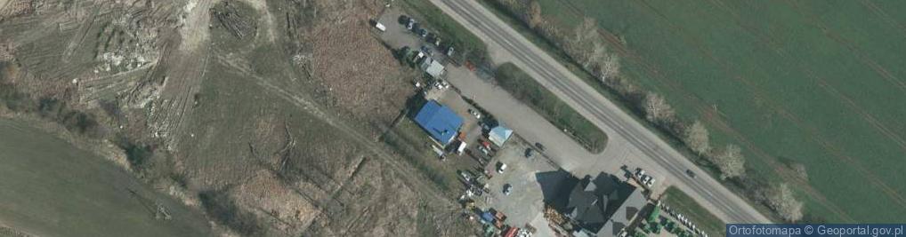 Zdjęcie satelitarne Gospodarstwo Rolne Krzysztof Cholewa