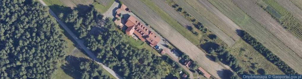 Zdjęcie satelitarne Iwona Kicińska - Karczma pod Lasem