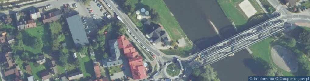 Zdjęcie satelitarne Karczma Dunajec