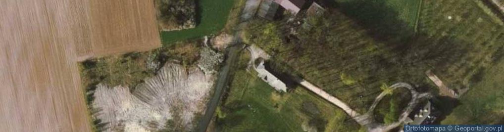 Zdjęcie satelitarne Karczma Dworska - Stara Waga