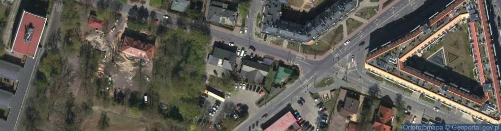 Zdjęcie satelitarne Karczma Gościnna Chata