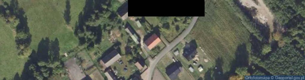 Zdjęcie satelitarne Karczma - Izba Dobrego Smaku w Hucie Szklanej