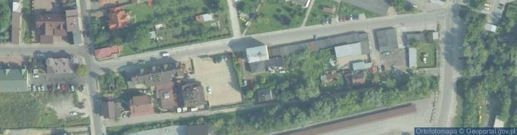 Zdjęcie satelitarne Karczma Klimtówka