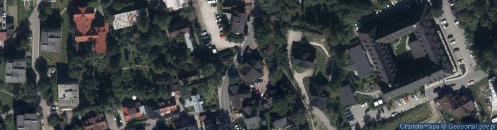 Zdjęcie satelitarne Karczma Nad Potokiem