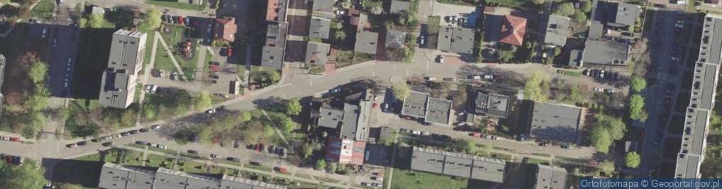 Zdjęcie satelitarne Karczma pod Strzechom