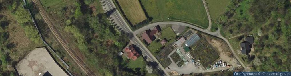 Zdjęcie satelitarne Karczma u Józka