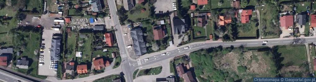 Zdjęcie satelitarne Karczma W Komorowicach