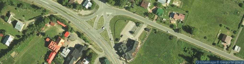 Zdjęcie satelitarne Karczma Złoty Róg