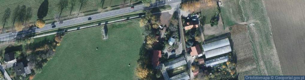 Zdjęcie satelitarne Nad Potokiem