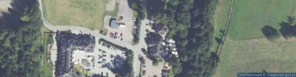 Zdjęcie satelitarne Oberża