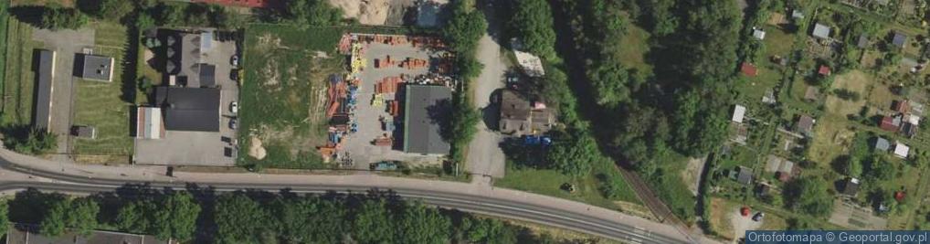 Zdjęcie satelitarne Opałkowa Chata