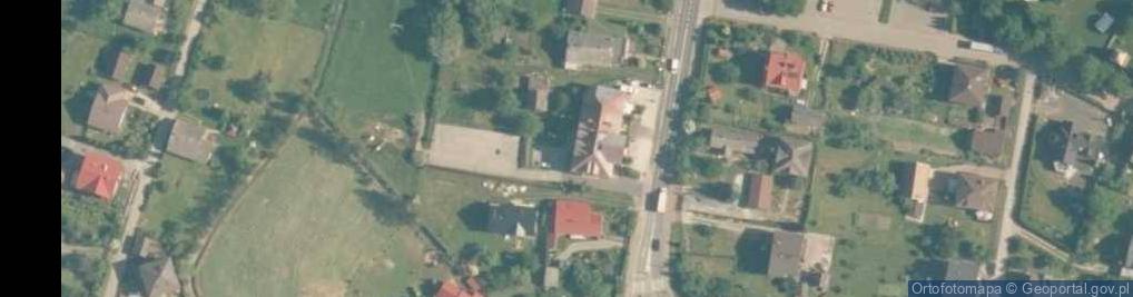 Zdjęcie satelitarne Podzamcze