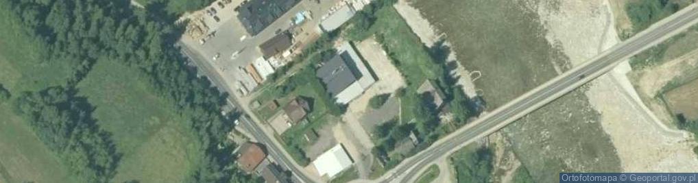 Zdjęcie satelitarne Szałas