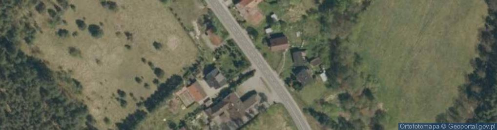 Zdjęcie satelitarne U Tomanów