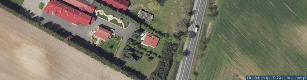 Zdjęcie satelitarne w Jędrusiowej Zagrodzie.Gospodarstwo Agroturystyczne Beata Staniurska