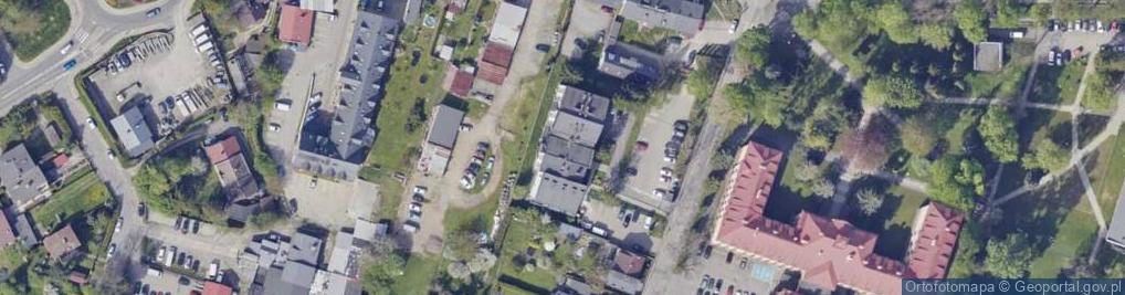 Zdjęcie satelitarne Zajazd "Academicus"