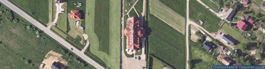 Zdjęcie satelitarne Zajazd Bieszczadzka Ostoja