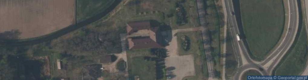 Zdjęcie satelitarne Zajazd Boryna