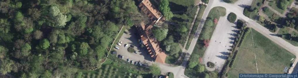 Zdjęcie satelitarne Zajazd Daglezja