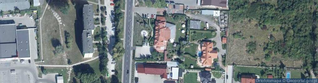 Zdjęcie satelitarne Zajazd Dworek