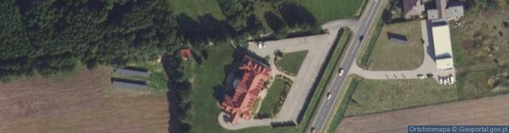 Zdjęcie satelitarne Zajazd Europejski