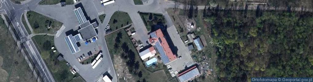 Zdjęcie satelitarne Zajazd Kacper