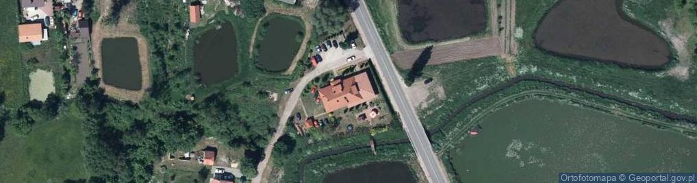 Zdjęcie satelitarne Zajazd Królewski