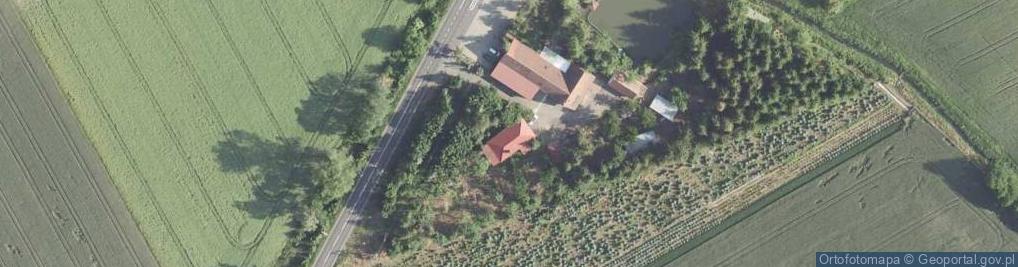 Zdjęcie satelitarne Zajazd Lusia