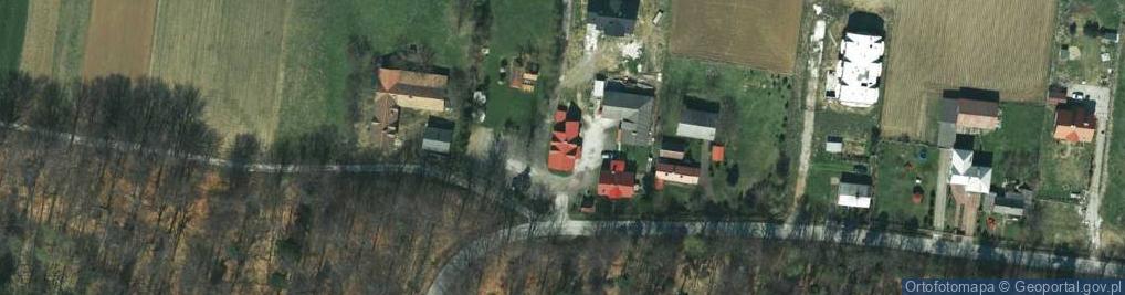Zdjęcie satelitarne Zajazd na Podzamczu