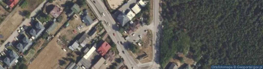 Zdjęcie satelitarne Zajazd na Rozdrożu