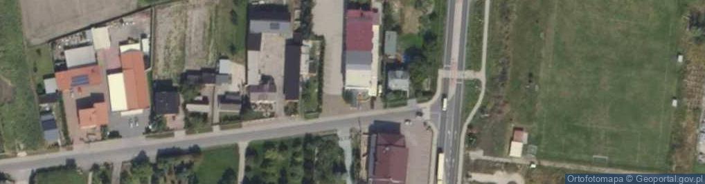 Zdjęcie satelitarne Zajazd Noce i Dnie