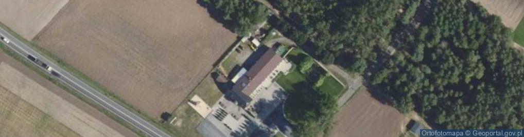 Zdjęcie satelitarne Zajazd Ostoja