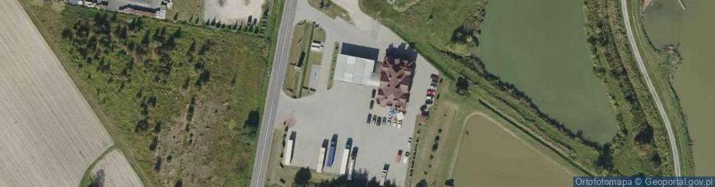 Zdjęcie satelitarne Zajazd Partynia