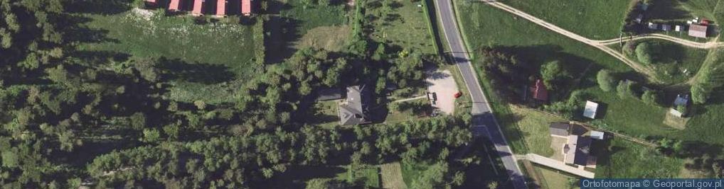 Zdjęcie satelitarne Zajazd pod Czarnym Kogutem