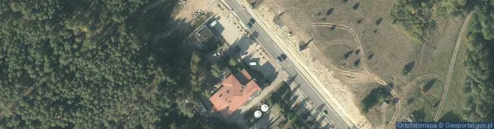 Zdjęcie satelitarne Zajazd Pod Jeleniem