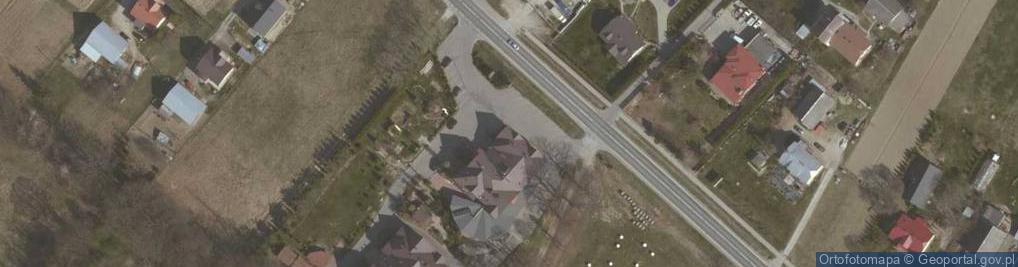 Zdjęcie satelitarne Zajazd pod lipą