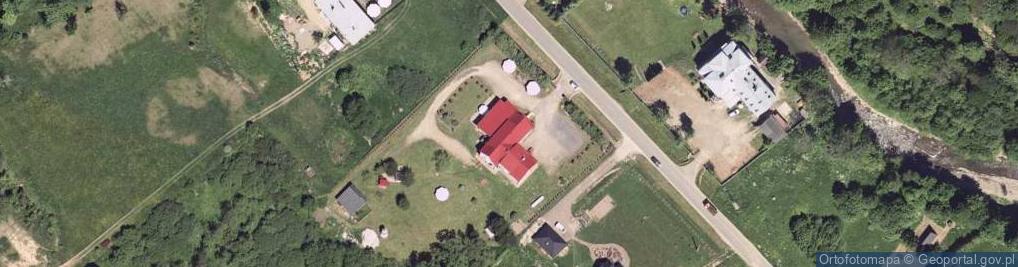 Zdjęcie satelitarne Zajazd Pod Połoniną