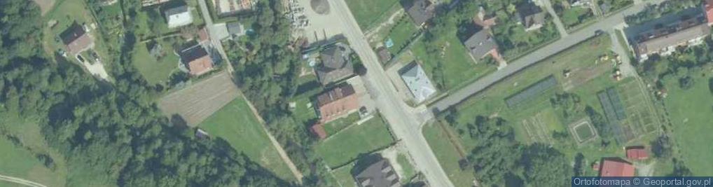 Zdjęcie satelitarne Zajazd Pod Solniskiem