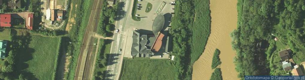 Zdjęcie satelitarne Zajazd Pod Zamkiem RYTRO
