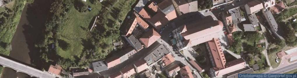 Zdjęcie satelitarne Zajazd Pod Złotym Lwem