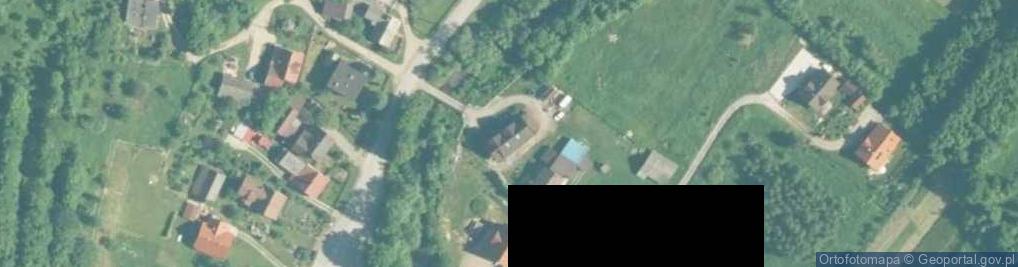 Zdjęcie satelitarne Zajazd Ponikiew bar noclegi