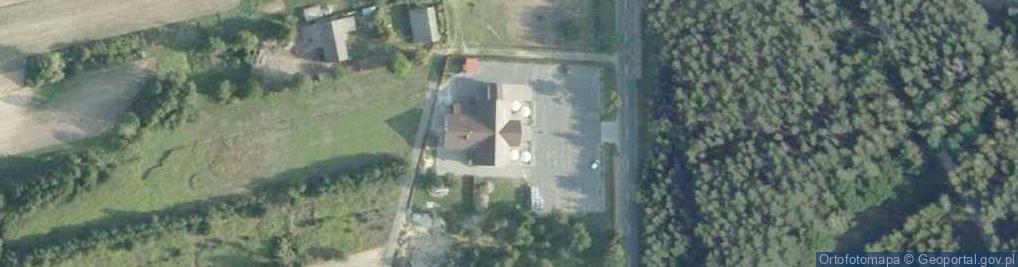 Zdjęcie satelitarne Zajazd Promyk