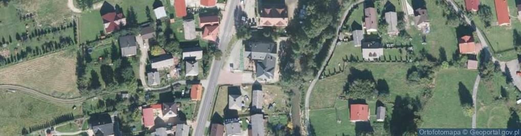 Zdjęcie satelitarne Zajazd Pstrąg